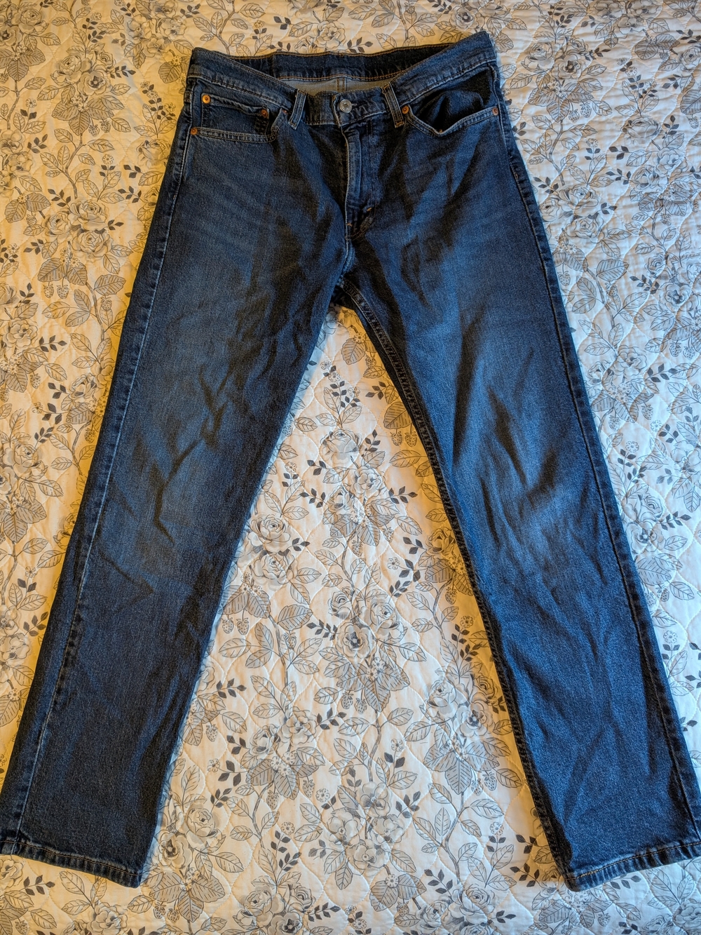 Levi's Men's 511 Jeans in Dark Blue Denim W33 X L30